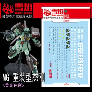 Xueyan MG-133 MG STARK JEGAN สติกเกอร์รูปลอก เรืองแสงในน้ํา