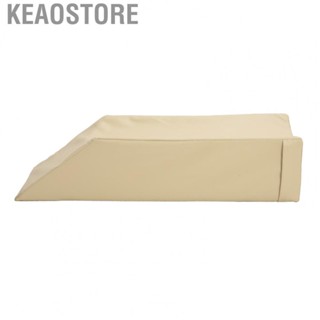 Keaostore Leg Position Wedges Pillow  Professional Leather Sponge Lifting 45 Degree Inclined Comfortable Angle for Support