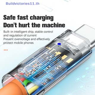 Buildvictories11 สายชาร์จ USB Type C ชาร์จเร็วมาก อุปกรณ์เสริม สําหรับโทรศัพท์มือถือ Xiaomi POCO Huawei