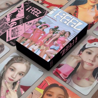 Yb โปสการ์ด LOMO ลาย GIDLE QUEENCARD Cho Mi yeon Minnie Jeon So-yeon YUQI Yeh Shuhua สําหรับเก็บสะสมภาพ 55 ชิ้น