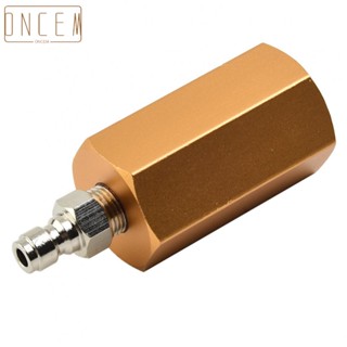 【ONCEMOREAGAIN】CO2 Adapter Storage Tank 8MM External Thread Aluminum Alloy Cylinder Connection