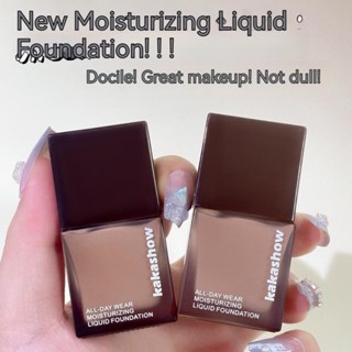 【ALIENBENSON】Kakashow Perfecting รองพื้นเนื้อลิขวิด กันน้ํา ติดทนนาน 2 สี สําหรับทุกสภาพผิว