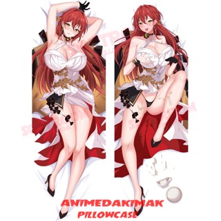 Himeko Honkai Star Rail Dakimakura ปลอกหมอนอิงโซฟา แบบนิ่ม ลายอนิเมะญี่ปุ่น Otaku ขนาด 50x160 ซม. DK4556