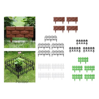 [Fenteer] รั้วขอบรั้ว ป้องกันสัตว์ สําหรับตกแต่งสวนหลังบ้าน สวน