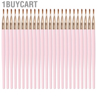 1buycart 24pcs Lip Makeup Brush Cosmetic Portable Soft Hair