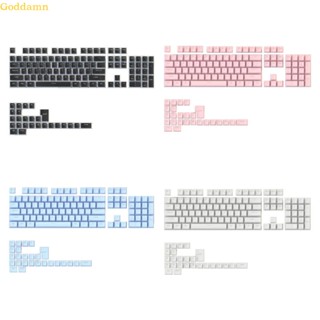 Godd ปุ่มกดคีย์บอร์ด OEM Profile PBT 130 คีย์ สําหรับ Mx Switch Mechanical Keyboard ISO Layout RGB Backlit Key