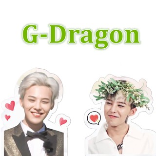 1 ชิ้น GD Bigbang พวงกุญแจอะคริลิค G-Dragon พวงกุญแจแขวนขึ้นลดราคา JY