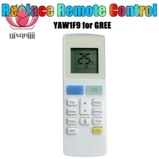 รีโมตคอนโทรลเครื่องปรับอากาศ YAW1F9 แบบเปลี่ยน สําหรับ GREE GWH28AAE-K3NNA2A GWH24ACD-K3NNA1A GWH07AAA-K3NNA2A