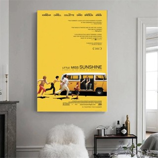 Little Miss Sunshine ภาพโปสเตอร์ ภาพยนต์ภาพยนตร์คลาสสิก HD ผ้าแคนวาส สไตล์โมเดิร์น สําหรับตกแต่งผนังบ้าน ห้องของขวัญ