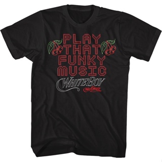 เสื้อยืด พิมพ์ลาย Play That Funky Music Wild Cherry สําหรับผู้ชาย