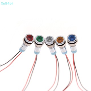 Xo94ol ไฟสัญญาณ LED 6 มม. 3V 6V 12V 24V 220V TH