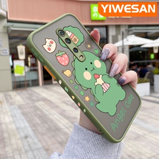 สําหรับ Xiaomi MI 9T Pro Redmi K20 Pro เคสการ์ตูนไดโนเสาร์น้อยน่ารัก ดีไซน์ใหม่ บาง ฝ้า เคสโทรศัพท์แข็ง ขอบซิลิโคน กันกระแทก เคสป้องกัน