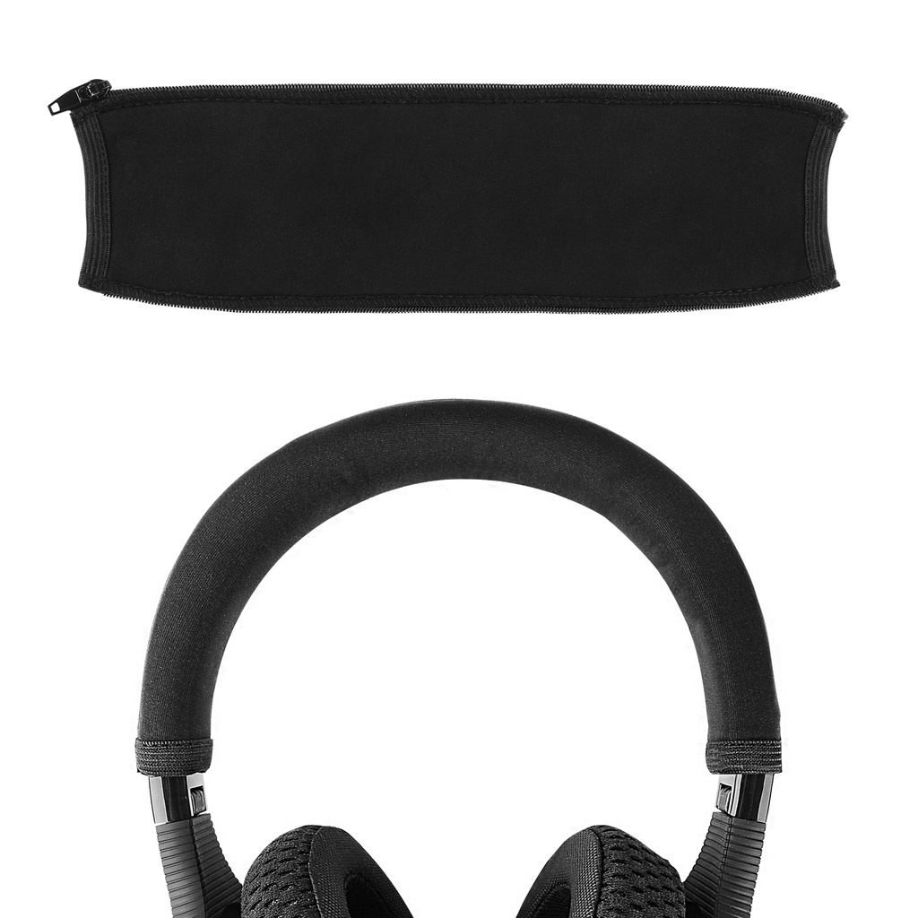 Geekria ที่คาดศีรษะ สําหรับ JBL Under Armour Wireless, UA Wireless Train On-Ear Headphones / Headband Protector อะไหล่ซ่อม / ติดตั้งง่าย DIY (สีดํา)
