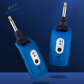 [Getdouble.th] ปิ๊กอัพรับส่งสัญญาณเสียงกีตาร์ไฟฟ้า ไร้สาย 2.4GHz สําหรับกลองเบส [Getdouble.th]