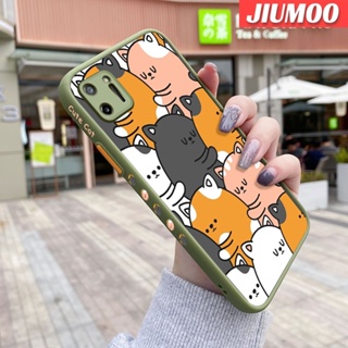 เคสโทรศัพท์มือถือ ซิลิโคนแข็ง บาง กันกระแทก ลายการ์ตูนแมวน่ารัก สําหรับ Realme C11 2020