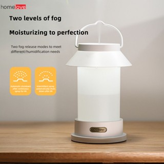 มินิดิฟฟิวเซอร์ Usb น้ำมันหอมระเหยอโรมาดิฟฟิวเซอร์ Retro Air Humidifier Retro Lamp Humidifier Portable Desktop Spray Creative Humidifier homelove