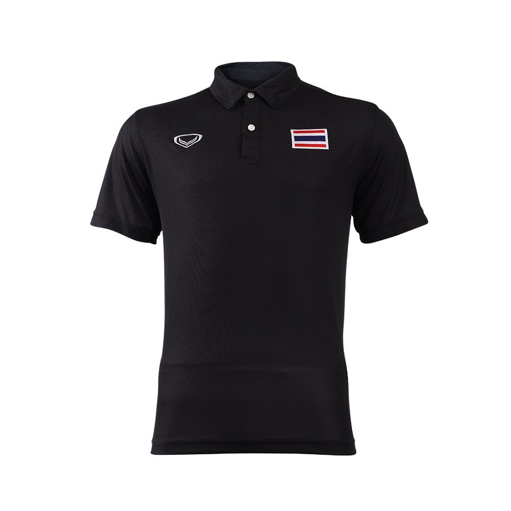 (การพิมพ์)แกรนด์สปอร์ตเสื้อคอปกทีมชาติไทย2023 โปโลทีมชาติ