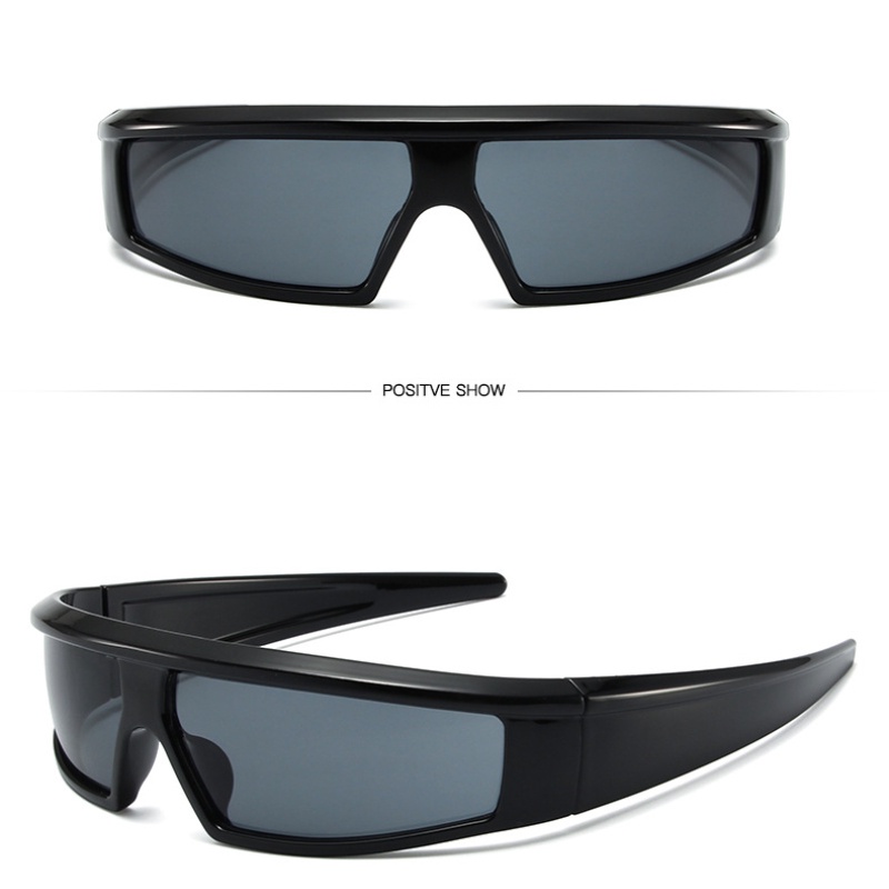 【พร้อมส่ง】COD(San9) ใหม่ แว่นตากันแดด ทรงสี่เหลี่ยมผืนผ้า Y2k สําหรับผู้ชาย และผู้หญิง ราคา ถูกที่สุด ดีลบีเคเค แกลเลอรีภาพที่ 6