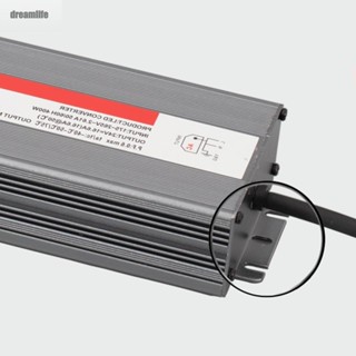 【DREAMLIFE】Waterproof LED Transformer with Short Circuit and Overload Protection IP68 Rated