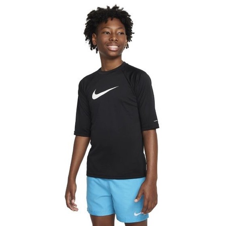 Nike Hydroguard Short Sleeve Top Kids Swim Top