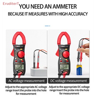 [EruditerT] St170 เครื่องวัดแรงดันไฟฟ้าดิจิทัล AC มัลติมิเตอร์ แอมมิเตอร์ [ใหม่]