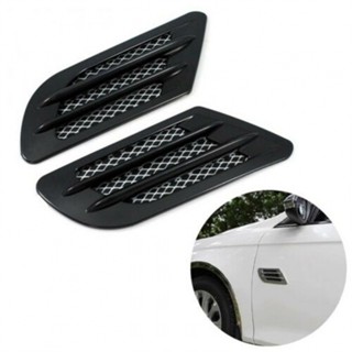 ⚡READYSTOCK⚡Car Side Fender Intake Grille Duct Hole Cover Sticker Universal 22.5 X 8cm