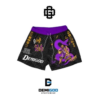 Kobe กางเกงขาสั้น ผ้าตาข่าย โดย Demigod