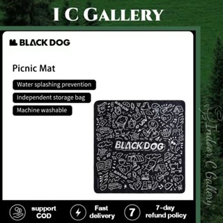 ICG BlackDog [COD] outdoor picnic mat camping padded เบาะปิกนิกกลางแจ้ง เพิ่มความหนา กันน้ํา 200*200cm