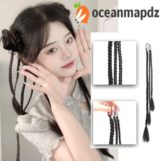 OCEANMAPDZ ผมหางม้าสังเคราะห์ ทนความร้อน เข้ากับทุกการแต่งกาย สไตล์แฟรี่ สําหรับผู้หญิง