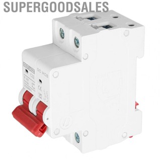 Supergoodsales Small Circuit Breaker Pa66 32A 2P Magnetic System Quick Tripping DC500V for Marine Power