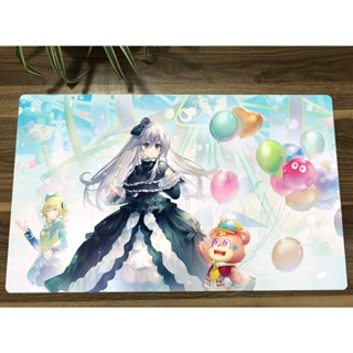 Yu-gi-oh Playmat Ghost Belle &amp; Haunted Mansion TCG CCG แผ่นรองเมาส์ สําหรับเล่นเกม