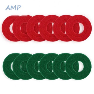 ⚡READYSTOCK⚡Protector Red+Green Replacement Thick Felt Fiber Vehicle Washer Ring Mat