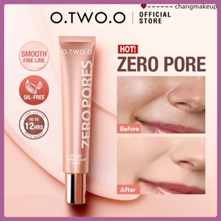 O.two.o Primer Make Up Base Invisible Pore Soft Focus เมคอัพไพรเมอร์ควบคุมความมันติดทนนาน Brighten Smooth Foundation Base Moisture 20ml cod