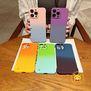 เคสโทรศัพท์มือถือแบบแข็ง บางมาก แต่งไล่โทนสี สําหรับ Vivo V27 Vivo V27 Pro 5G V27E Vivo Y16 4G Y02S