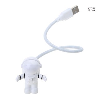 Nex โคมไฟ LED USB ยืดหยุ่น ประหยัดพลังงาน สําหรับแล็ปท็อป PC