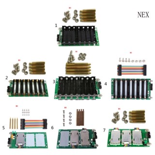 Nex 7S Power Wall 18650 แบตเตอรี่ลิเธียม BMS Li-ion 18650 ที่ใส่แบตเตอรี่ BMS PCB