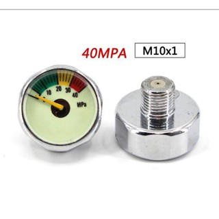 M8 M10 เครื่องวัดความดันไมโคร เรืองแสง 5Mpa 10Mpa 20Mpa 30Mpa 40Mpa