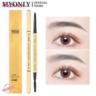 Myonly Waterproof Eyebrow Pencil Double Ended Eyebrow Pencil With Brush [TOP]