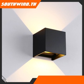 HOT！ Tuya Wall Sconce Modern Wall Led Lighting Down Light Aluminium RGB Dimmable Led Wall Sconce Aisle Hallway Bedroom Art Deco