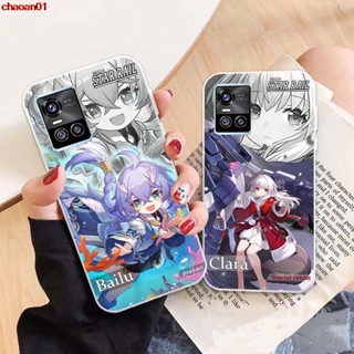 เคสโทรศัพท์มือถือ ลายรางดาว Honkai Clara สําหรับ VIVO iQOO Neo 5 S Y55S U5 8 9 Z3 Y52 Y53S T1X Z5X Z5 X70 X70T S12 V23 S9 S10 S9E Pro+ 2021 01