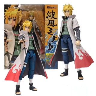 ชุดโมเดลฟิกเกอร์ Naruto S.H.Figuarts SHF Namikaze Minato The Hero Of Sharingan ของเล่นสําหรับเด็ก