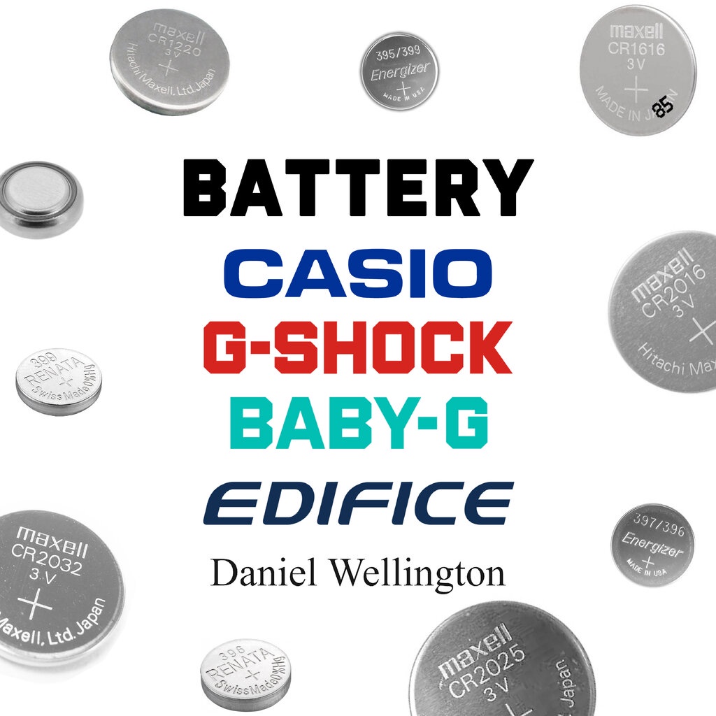 ถ่านนาฬิกา ของแท้ คุณภาพสูง 💯% Made in Japan/Swiss/USA G-Shock, Baby-G, Casio, Edifice, Daniel Wellington