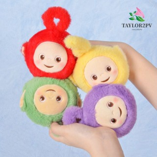 TAYLOR2PV Teletubbies พวงกุญแจ จี้ตุ๊กตาการ์ตูน Kawaii แบบนิ่ม สําหรับตกแต่งกระเป๋า