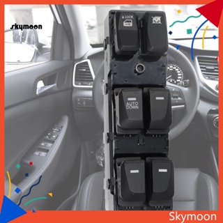 Skym* สวิตช์ควบคุมหน้าต่างรถยนต์ ด้านหน้าซ้าย 93570-2S150 สีดํา สําหรับ Hyundai Tucson 2.0L 2.4L 2010-2015