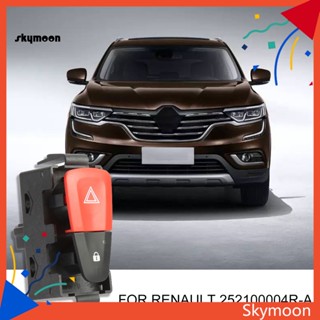 Skym* ปุ่มสวิตช์ไฟเบรกเซนเซอร์เตือนอันตราย สําหรับรถยนต์ RENAULT 252100004R-a