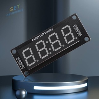 [Getdouble.th] Tm1637 โมดูลนาฬิกาดิจิทัล LED เรืองแสง 7 ส่วน 0.56 นิ้ว [Getdouble.th]