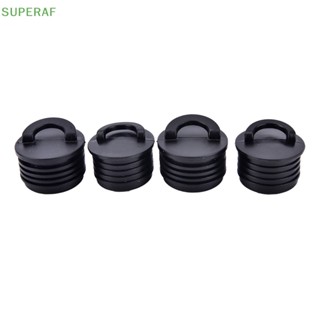 Superaf ขายดี จุกปิดท่อระบายน้ํา ทนทาน สําหรับเรือคายัค เรือคายัค 4 ชิ้น