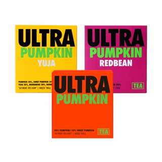 ULTRAEATS Ultra Pumpkin Tea 40g 3 types / Pumpkin / Yuja / Redbean