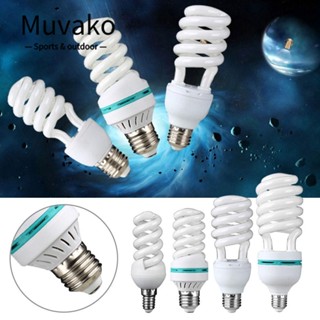 Muvako ใหม่ หลอดไฟเกลียว สีขาว AC220V E27 ไม่มีการสั่นสะเทือน สไตล์เรโทร สําหรับตกแต่ง