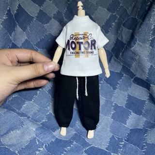 Bjd 1/6 1/5 1/4 เสื้อยืดลําลอง สําหรับตุ๊กตา ob24 ob22.P20 P20